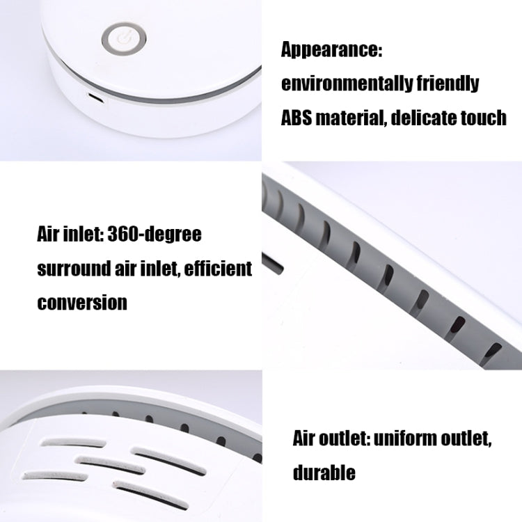 CWQ012 Refrigerator Deodorizer Air Purifier Multifunctional Toilet Pet Shoe Cabinet Portable Sterilizer(Blue)