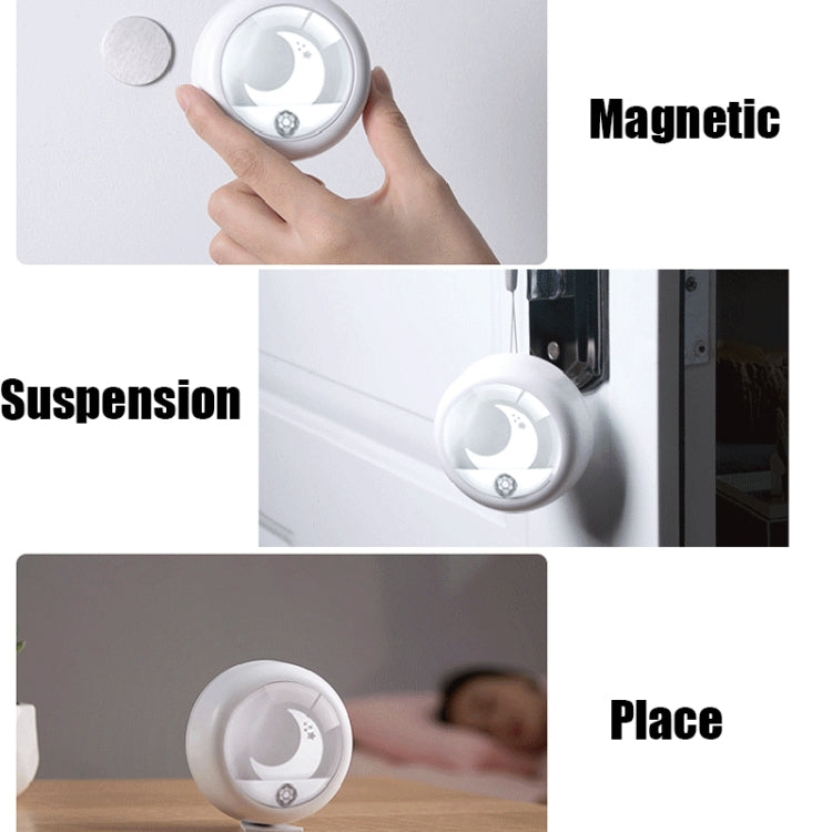 D3 Moon Infrared Sensor Light Bedroom USB Bedside Atmosphere Night Light