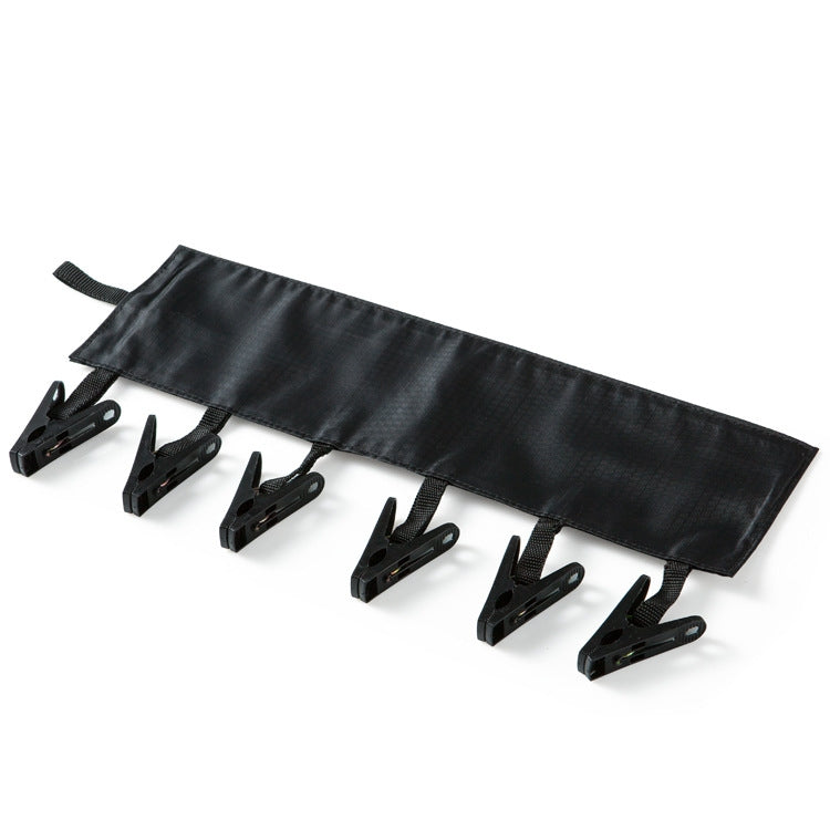 3 PCS Home Bathroom Portable Cloth Hanger Travel Foldable Hanger