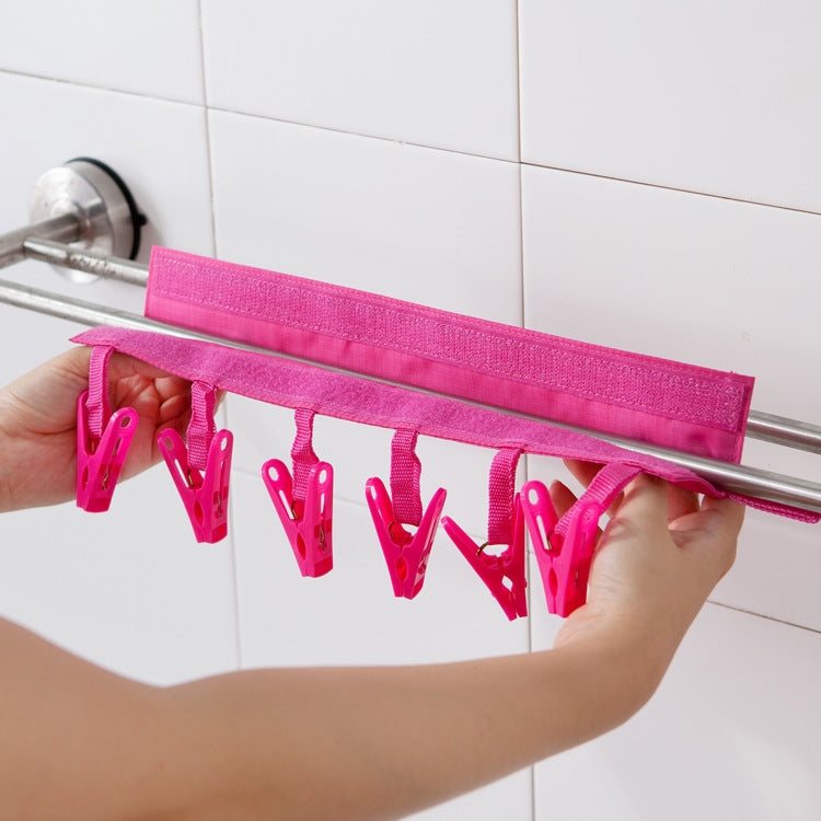 3 PCS Home Bathroom Portable Cloth Hanger Travel Foldable Hanger