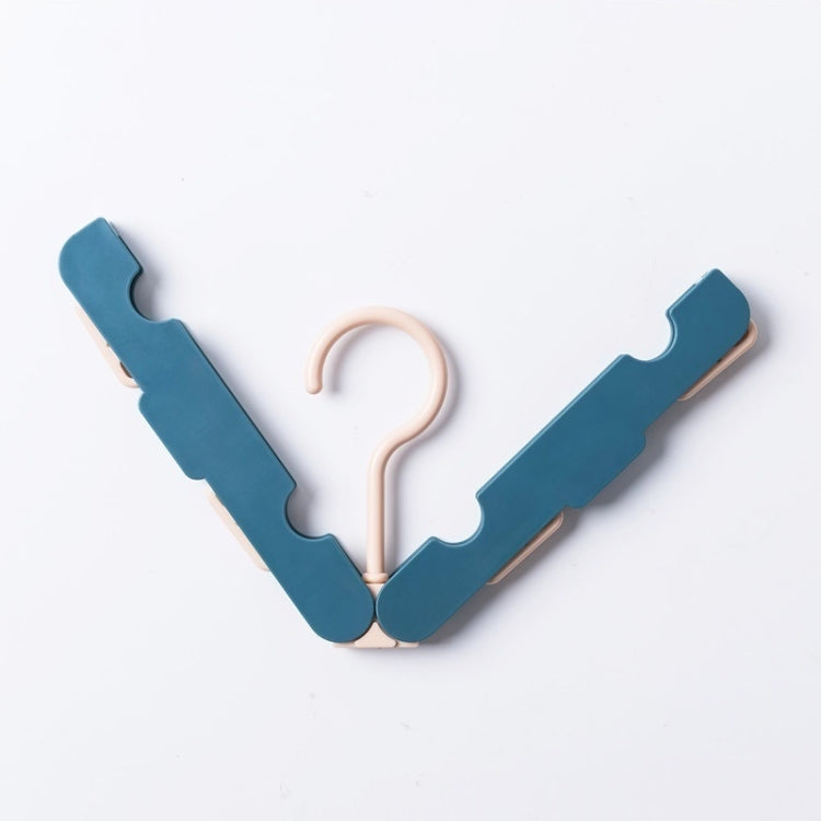3 PCS Travel Foldable Portable Clothes Hanger Household Anti-Skid And Windproof Clothes Hanger