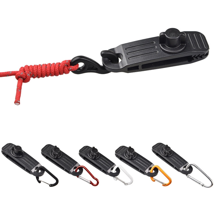10 PCS Outdoor Camping Canopy Windproof Clip Tent Additional Pull Point Plastic Clip Rainproof Tarp Fixing Clip, Colour: B Clip + Bouncy Ball