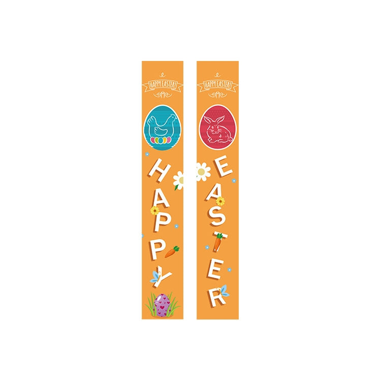Easter Couplet Party Decoration Easter Curtain Banner
