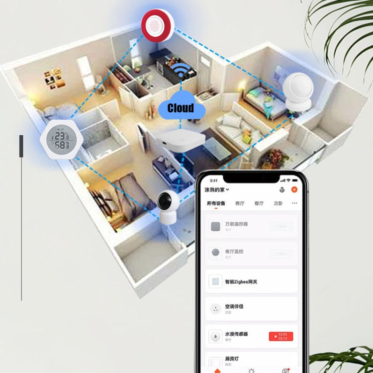 LQ-9865 Multi-Function Central Control Host Multi-Mode Graffiti Smart Home Gateway