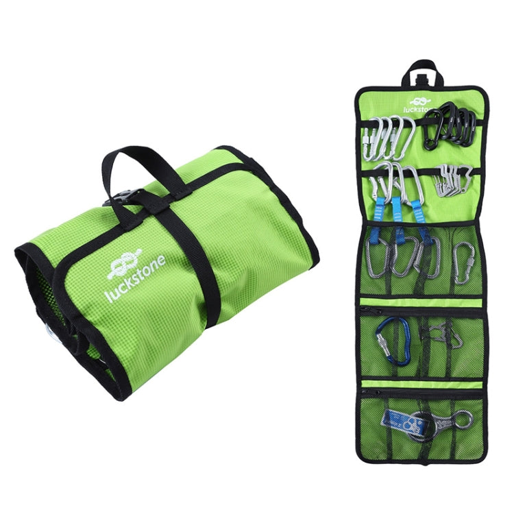 LUCKSTONE Outdoor Climbing Rope Hook Storage Bag Climbing Equipment Organizing Bag Tool Bag