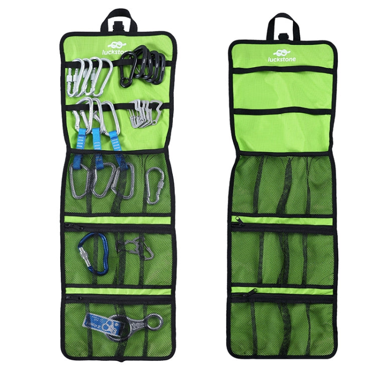 LUCKSTONE Outdoor Climbing Rope Hook Storage Bag Climbing Equipment Organizing Bag Tool Bag