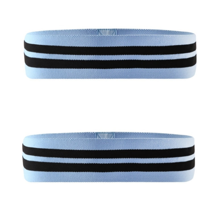 2 PCS Squat Yoga Resistance Band Squat Loop Elastic Band, Size: 66 x 8cmï¼ˆBlueï¼‰