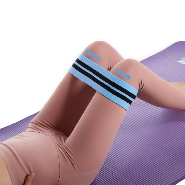 2 PCS Squat Yoga Resistance Band Squat Loop Elastic Band, Size: 86 x 8cmï¼ˆGrayï¼‰