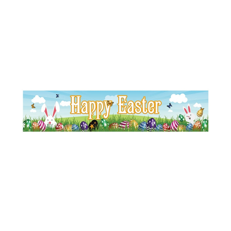 3 PCS Easter Banner Flag Holiday Decoration Banner(W210129003)