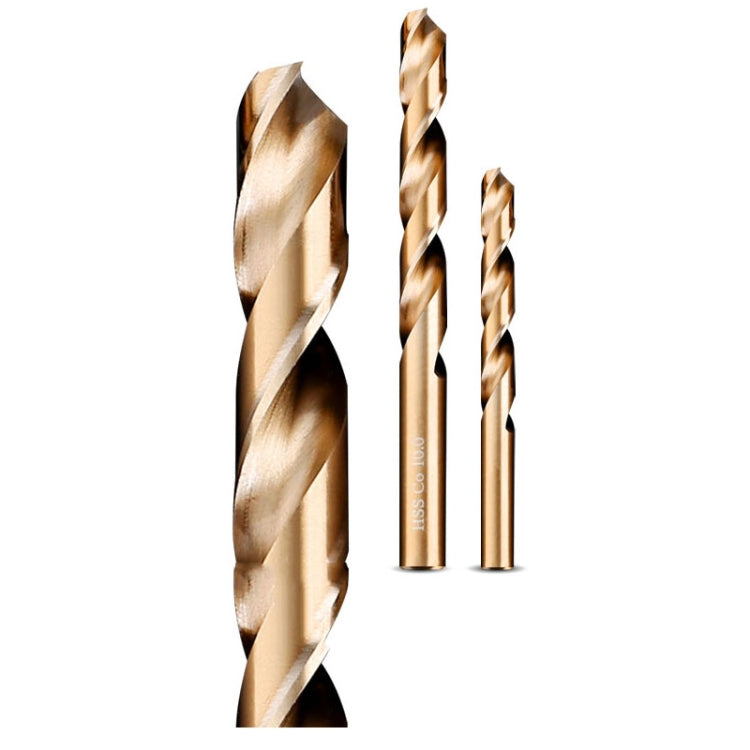 5 PCS 11.5mm 5 PCS High Speed Steel M35 Cobalt-Containing Twist Drill Fully Ground Stainless Steel Drill Bit