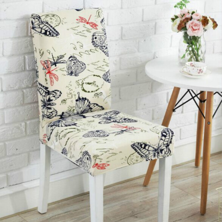 Modern Minimalist Printed Stretch Chair Cover, Size:38-60cm