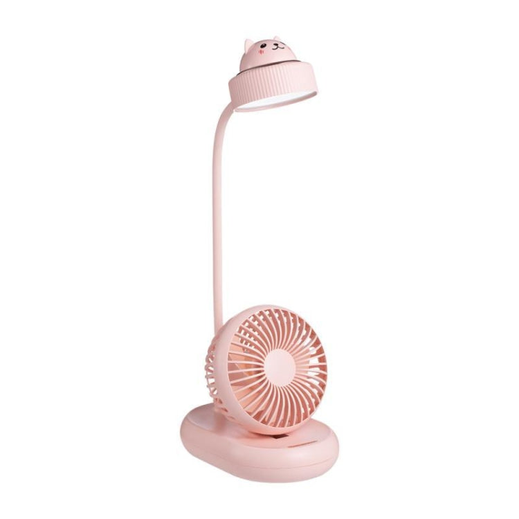 W-1003 Multi-function Creative Mute USB Charging Fan Desktop Lamp