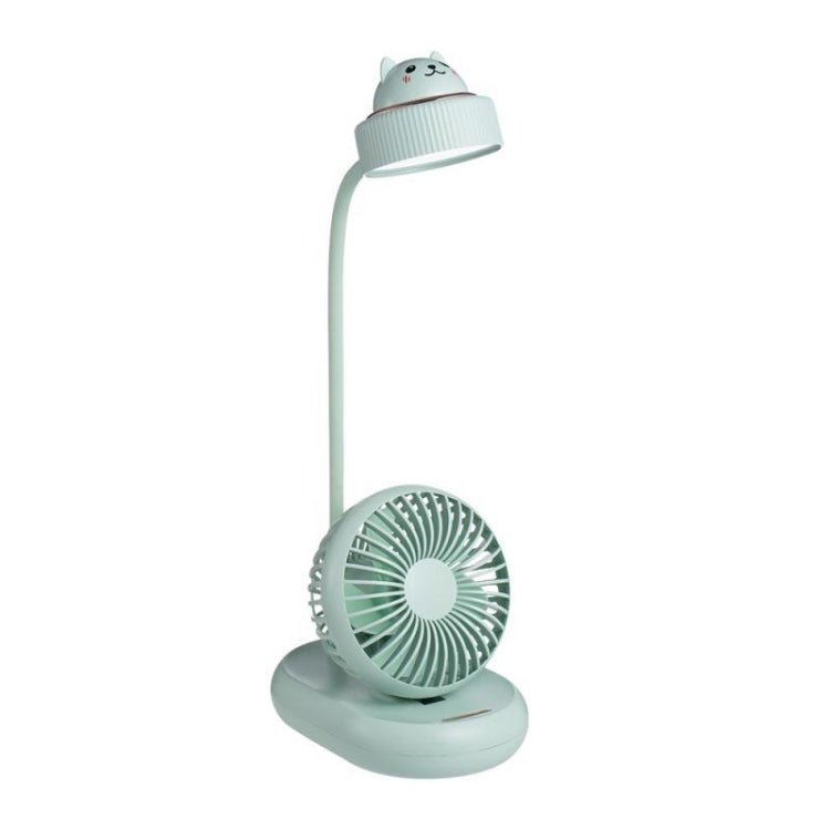W-1003 Multi-function Creative Mute USB Charging Fan Desktop Lamp