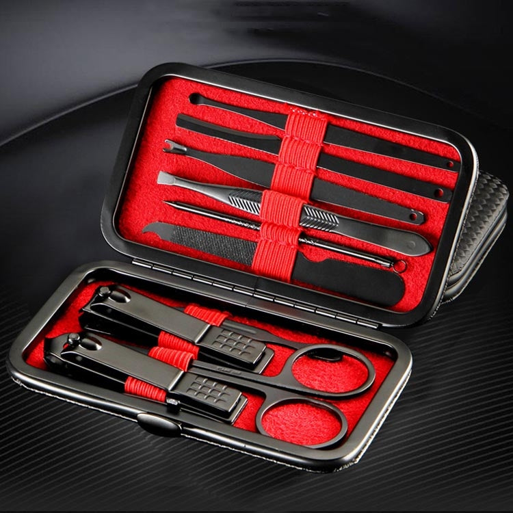 2 Sets Nail Clippers Beauty Nail Manicure Tool(Red)