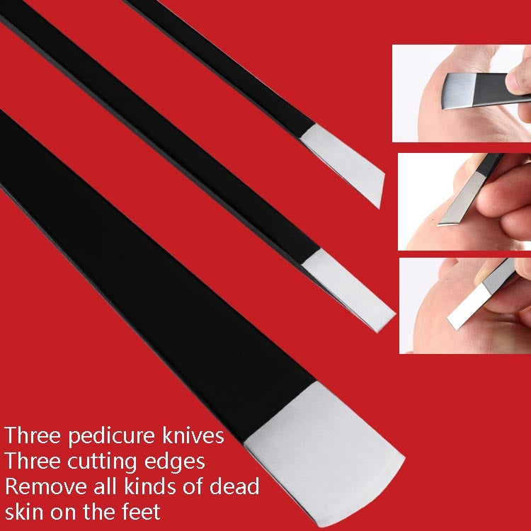 9 in 1 Pedicure Knife Manicure Clippers Nail Clippers Tool