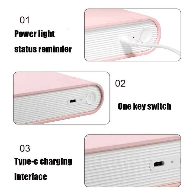 UVCXD001 Smart Induction Portable Multifunctional UV Disinfection Box Sterilization Beauty Storage Box with Mirror(White)