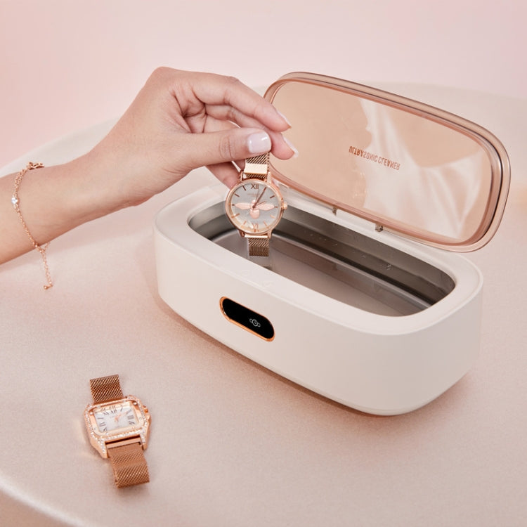 M03 Intelligent Automatic Household Small Jewelry Glasses And Watch Ultrasonic Cleaning Machine CN Plug