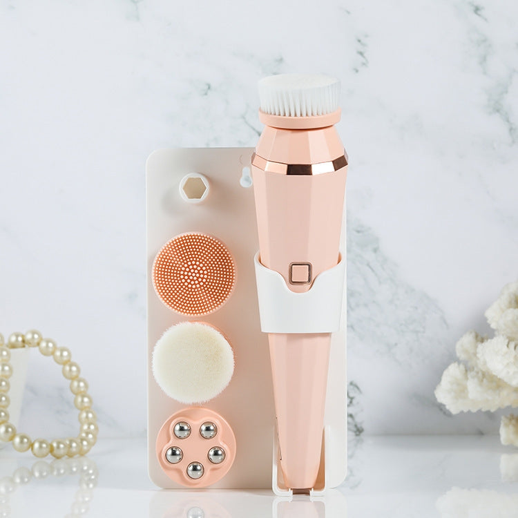 Multi-Functional Facial Cleansing Machine Beauty Massage Silicone Facial Cleansing Machine