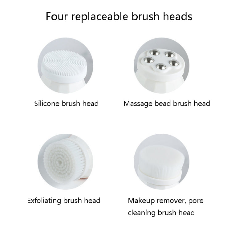 Multi-Functional Facial Cleansing Machine Beauty Massage Silicone Facial Cleansing Machine
