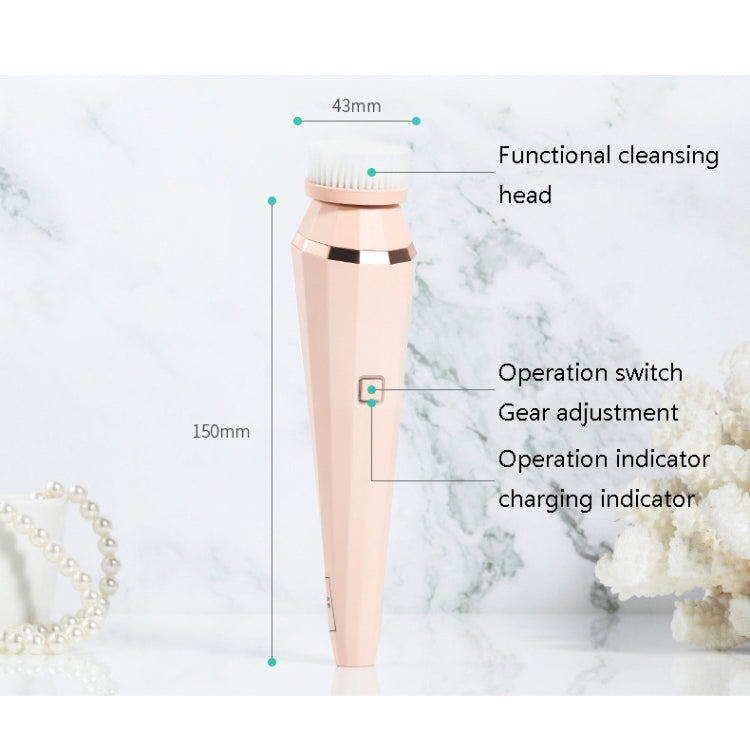 Multi-Functional Facial Cleansing Machine Beauty Massage Silicone Facial Cleansing Machine