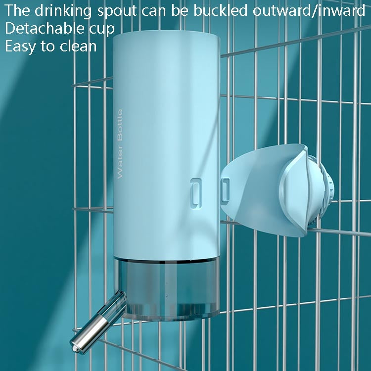 Pet Waterer Ball Feeder Hanging Dog Waterer Hanging Cage Pet Water Cup 500ML