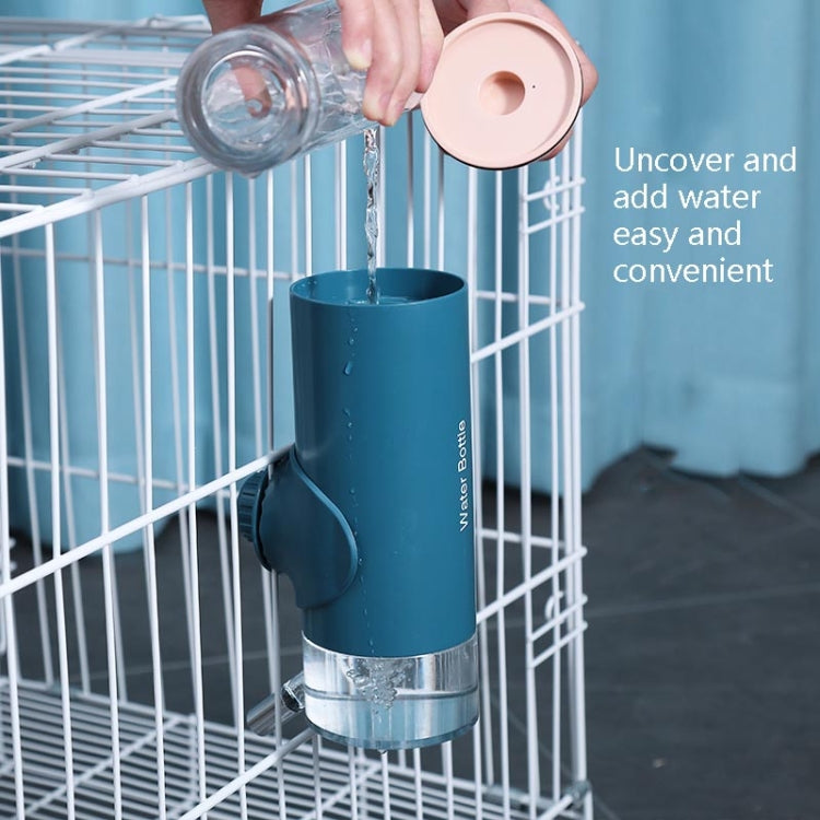 Pet Waterer Ball Feeder Hanging Dog Waterer Hanging Cage Pet Water Cup 700ML