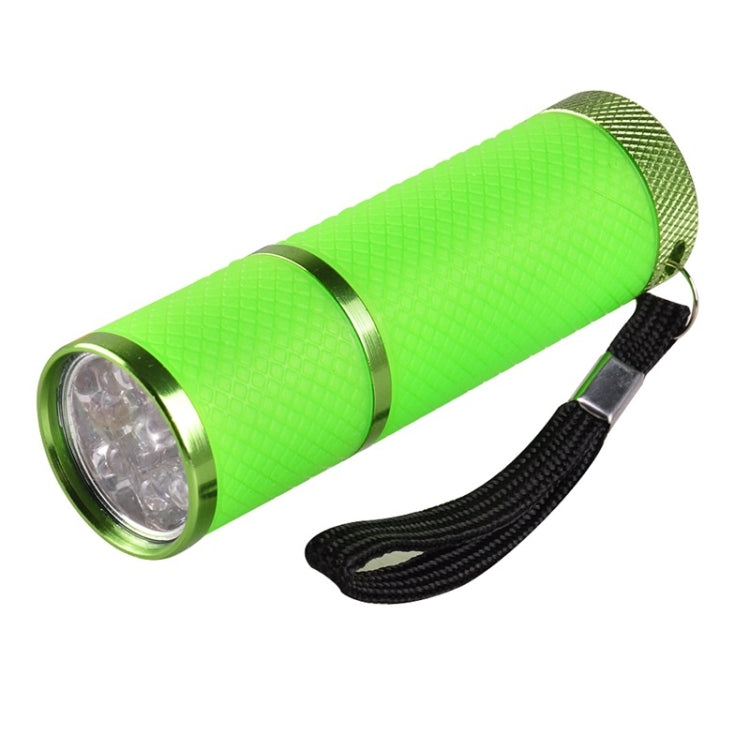 3 PCS 9 LED Nail Art Mini Flashlight Nail Polish Glue Phototherapy Lamp Mini Roast Lamp
