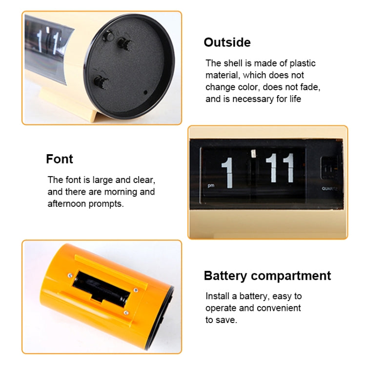 Automatic Flip Clock Small Alarm Clock