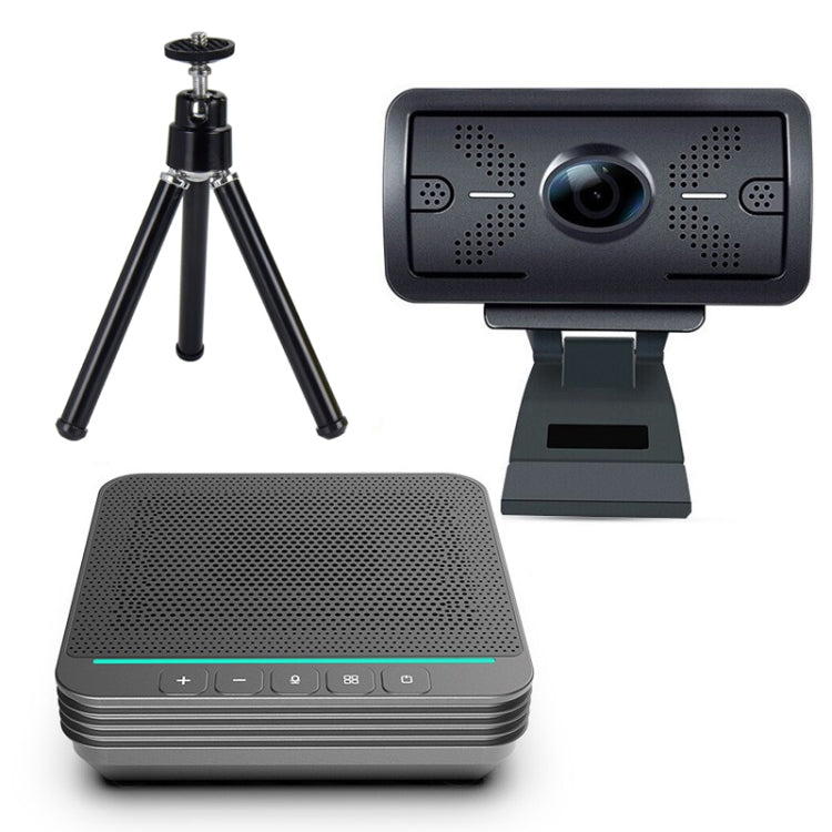 UX-G10 1080P HD Video Conference Camera With Omnidirectional Microphone Set ,Specifications: 20-40 Square Meters Set (110 Degree Angle 6 Meters Pickup)