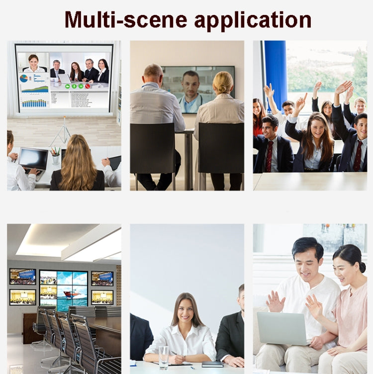 UX-G10 1080P HD Video Conference Camera With Omnidirectional Microphone Set ,Specifications: 20-40 Square Meters Set (110 Degree Angle 6 Meters Pickup)