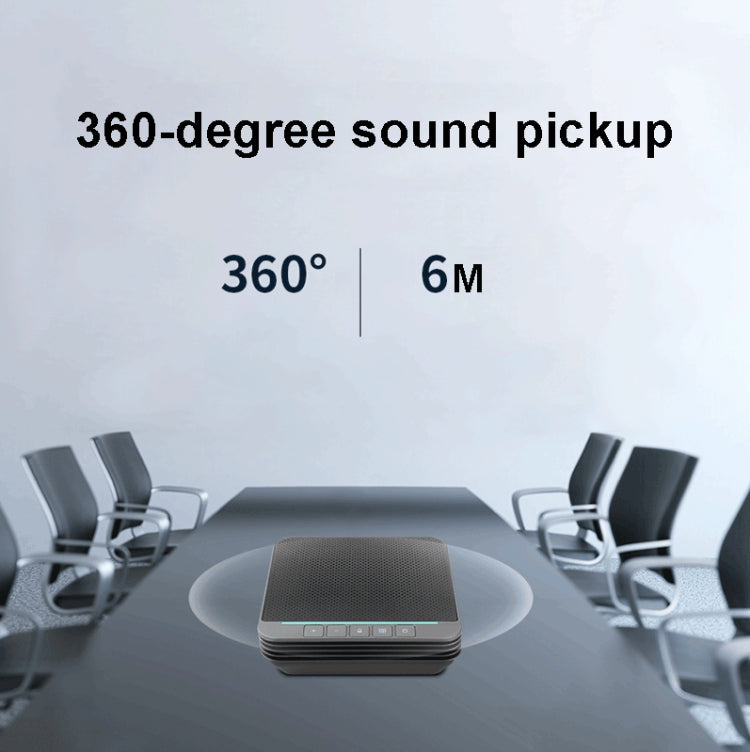 UX-G10 1080P HD Video Conference Camera With Omnidirectional Microphone Set ,Specifications: 20-40 Square Meters Set (110 Degree Angle 6 Meters Pickup)