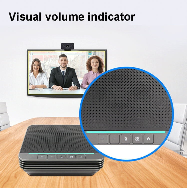 UX-G10 1080P HD Video Conference Camera With Omnidirectional Microphone Set ,Specifications: 20-40 Square Meters Set (110 Degree Angle 6 Meters Pickup)