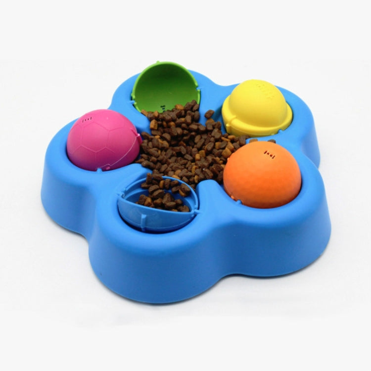 Pet Educational Toys Pet Food Bowl Cat And Dog Fun Toys, Random Color Delivery