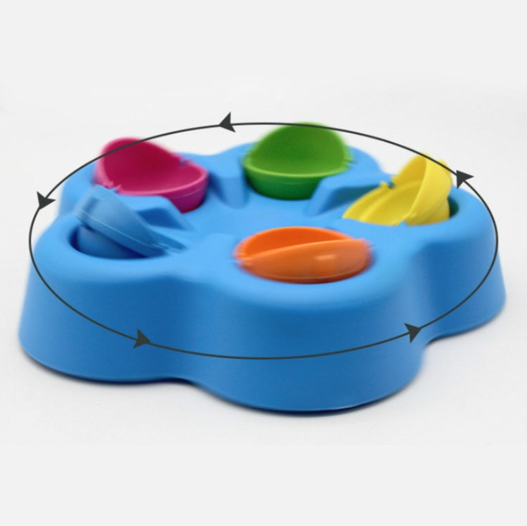 Pet Educational Toys Pet Food Bowl Cat And Dog Fun Toys, Random Color Delivery
