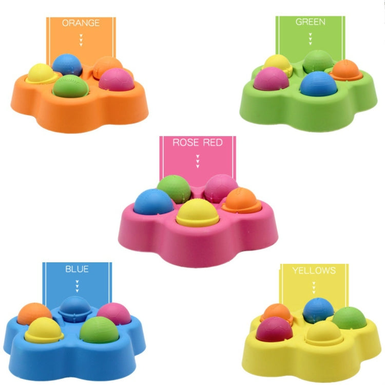 Pet Educational Toys Pet Food Bowl Cat And Dog Fun Toys, Random Color Delivery
