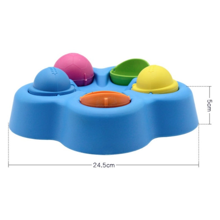 Pet Educational Toys Pet Food Bowl Cat And Dog Fun Toys, Random Color Delivery