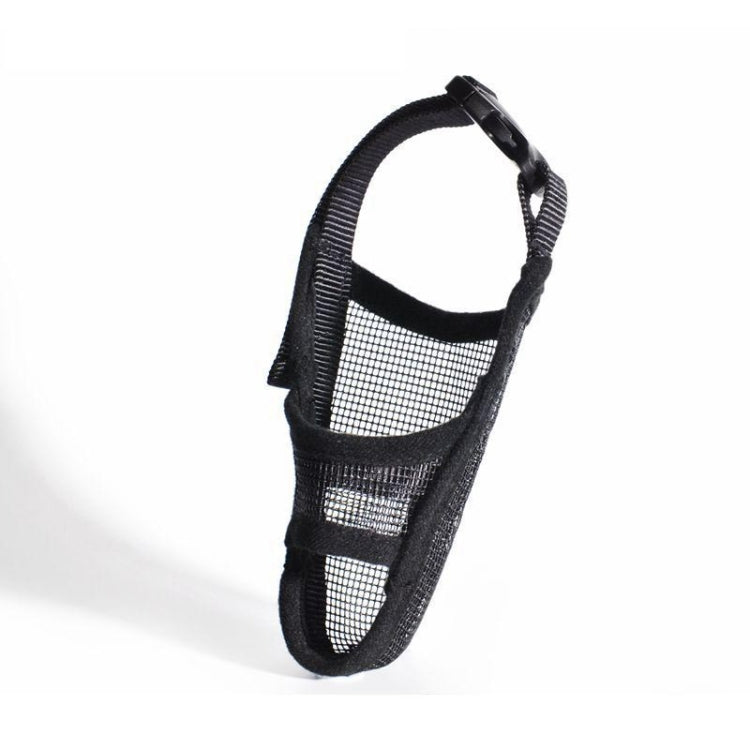 Dog Mouth Cover Anti-Bite Mesh Dog Mouth Cover Medium And Large Dogs Anti-Drop Mask XS