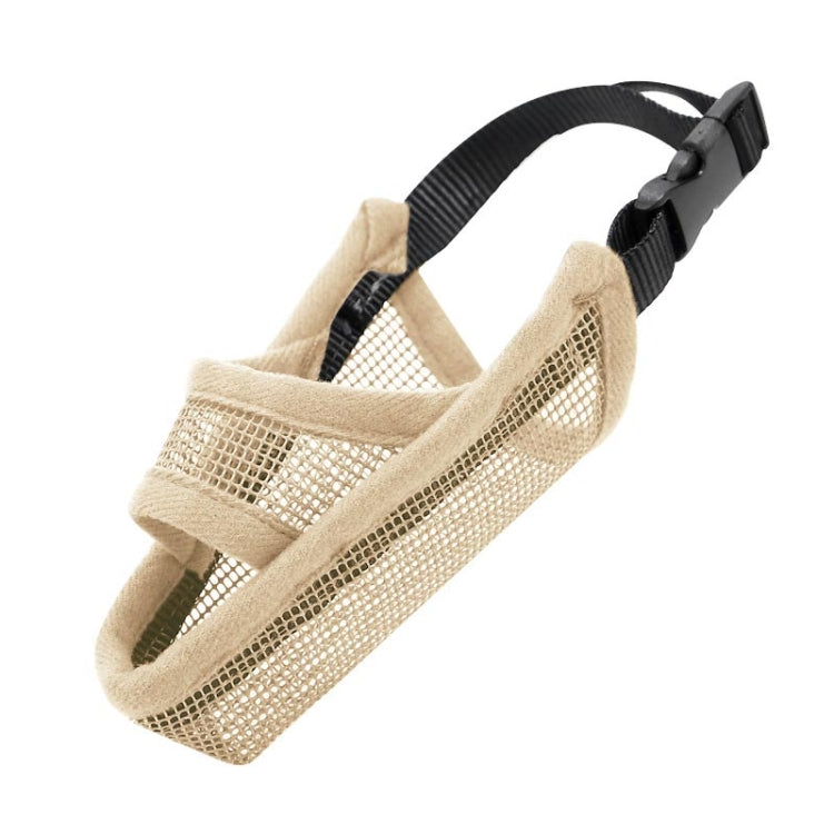Dog Mouth Cover Anti-Bite Mesh Dog Mouth Cover Medium And Large Dogs Anti-Drop Mask XS