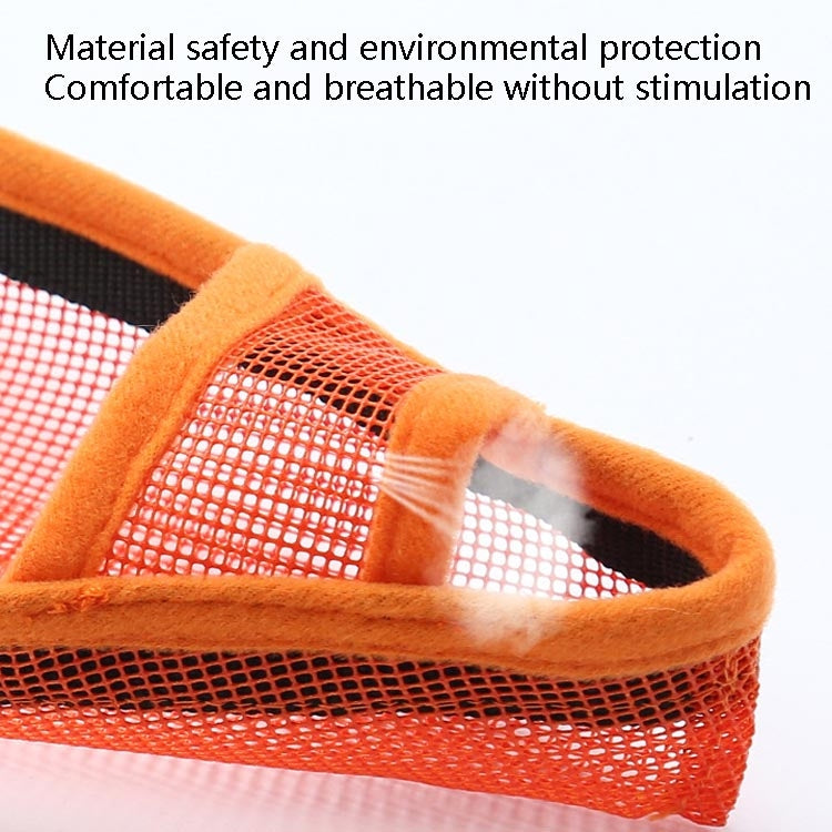 Dog Mouth Cover Anti-Bite Mesh Dog Mouth Cover Medium And Large Dogs Anti-Drop Mask XS
