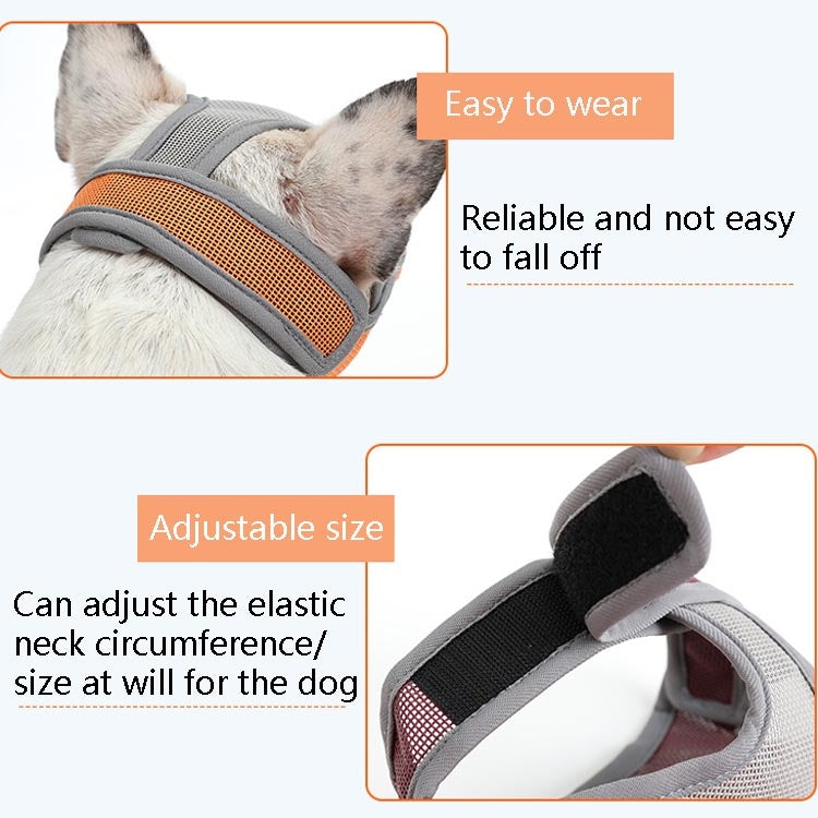 Bulldog Mouth Cover Flat Face Dog Anti-Eat Anti-Bite Drinkable Water Mouth Cover S