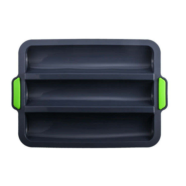 Silicone Baguette Mold Household 3-Slot DIY Mold