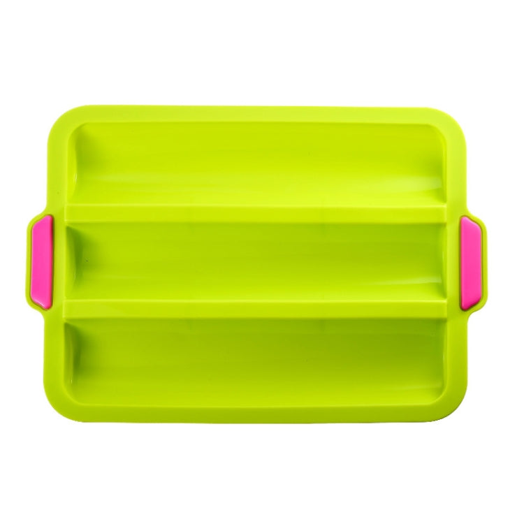 Silicone Baguette Mold Household 3-Slot DIY Mold
