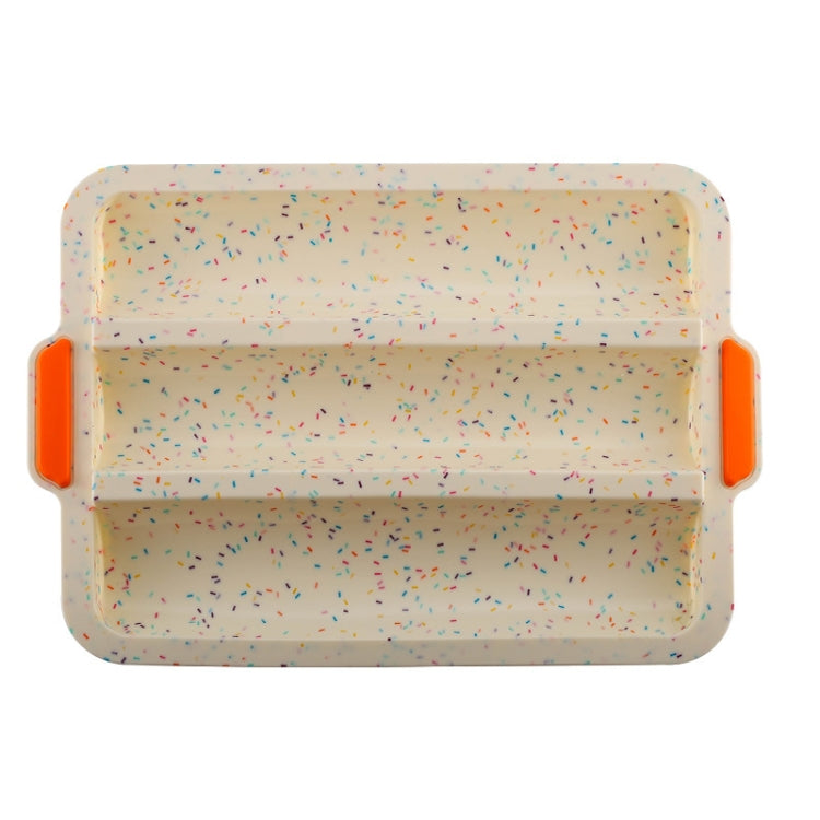 Silicone Baguette Mold Household 3-Slot DIY Mold