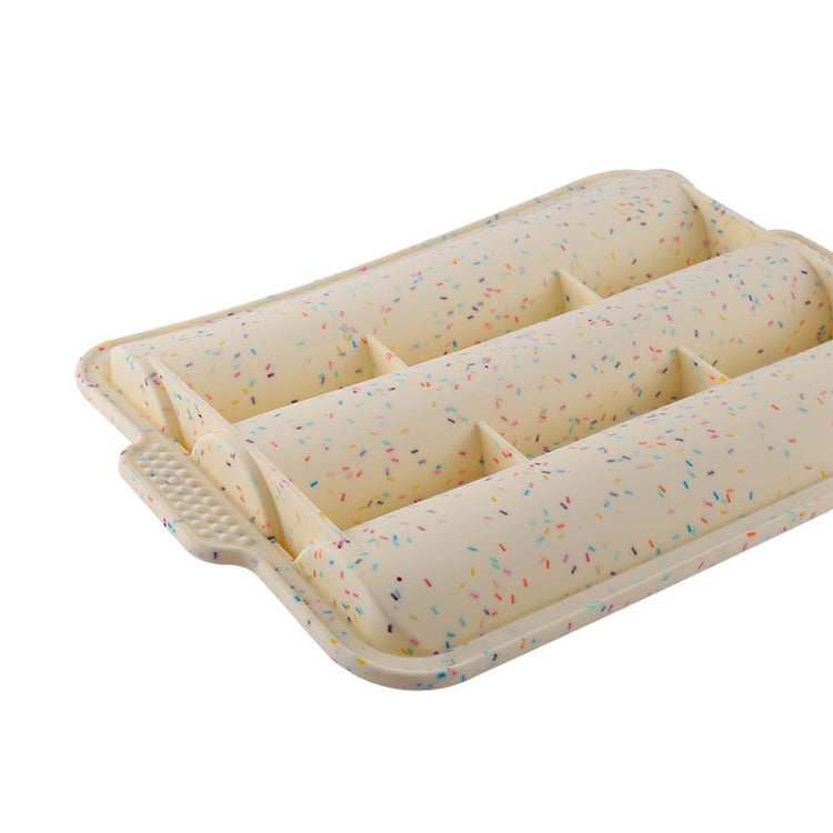 Silicone Baguette Mold Household 3-Slot DIY Mold