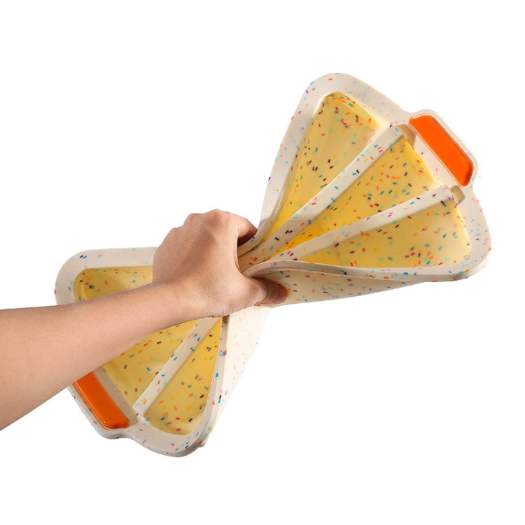 Silicone Baguette Mold Household 3-Slot DIY Mold