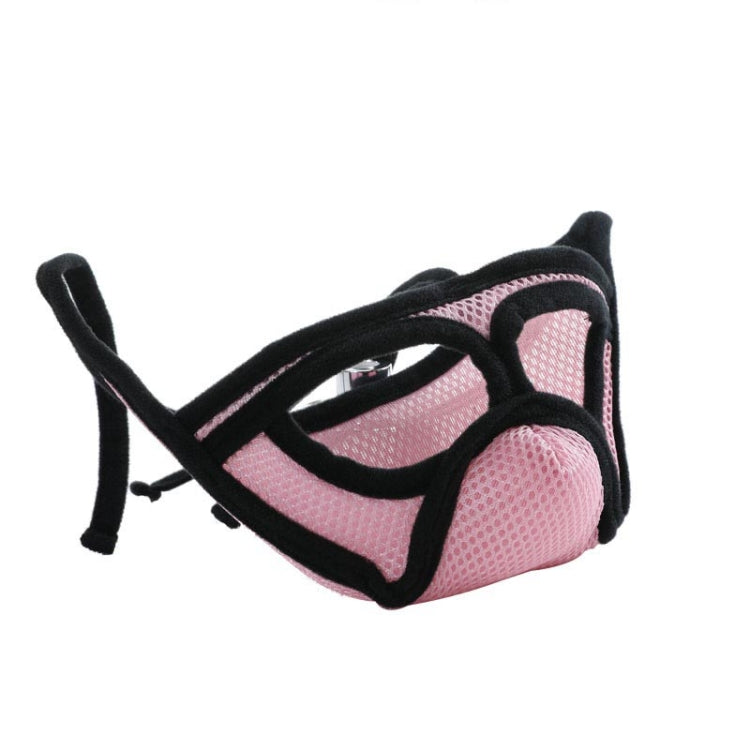 Pet Dog Mouth Cover Mask Flat Face Dog Mouth Cover Anti-Fog And Anti-Dust Mask S