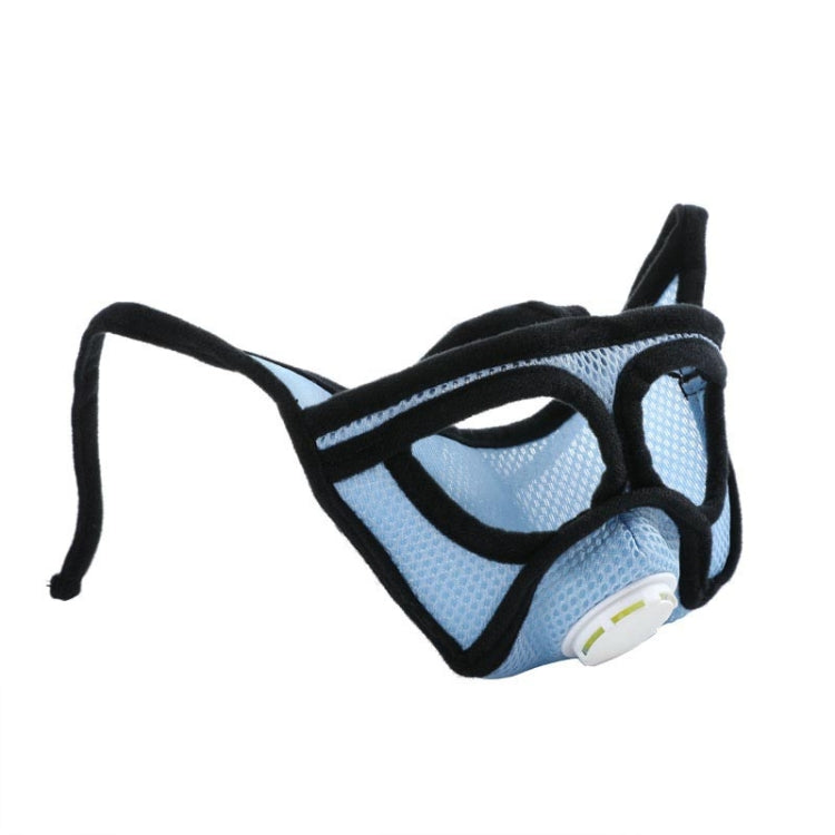 Pet Dog Mouth Cover Mask Flat Face Dog Mouth Cover Anti-Fog And Anti-Dust Mask S