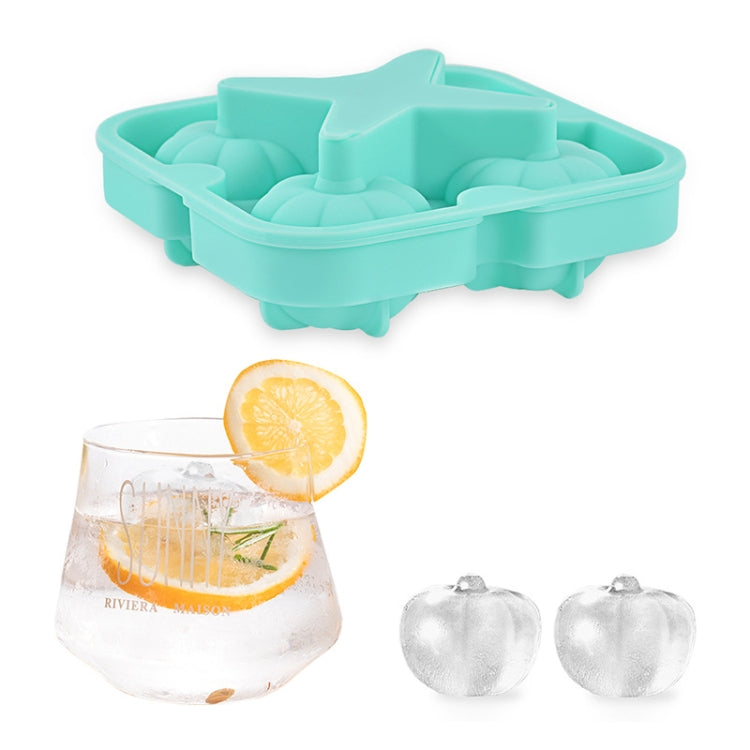 Silicone Ice Tray Ice Ball Mold Pumpkin Round Ice Box Whiskey Beverage Ice Cube Mold
