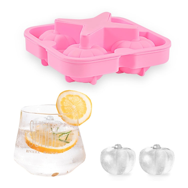 Silicone Ice Tray Ice Ball Mold Pumpkin Round Ice Box Whiskey Beverage Ice Cube Mold