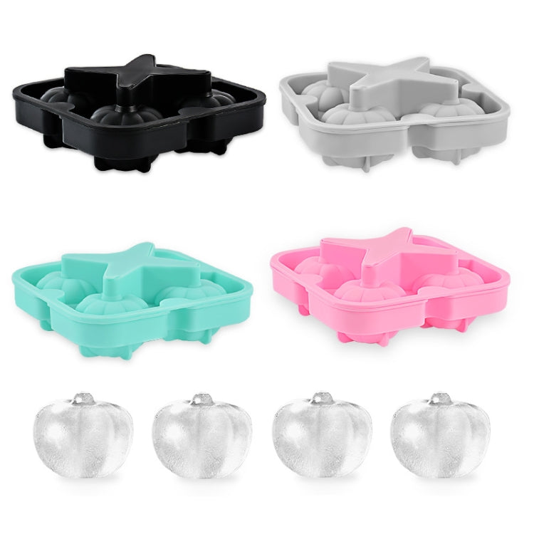 Silicone Ice Tray Ice Ball Mold Pumpkin Round Ice Box Whiskey Beverage Ice Cube Mold